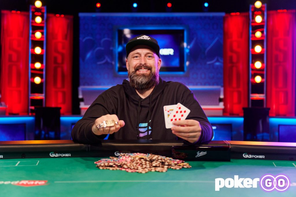 Harvey Mathews won het toernooi waar Michael Gathy 3e werd.