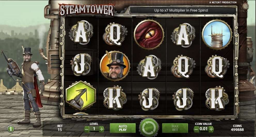 SteamTower gokkast review