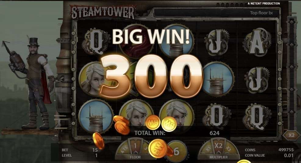 Steam Tower gokkast
