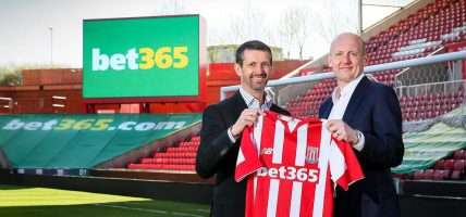 Stoke City bet365 sponsor