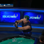 Ryan Leng en Daniel "Jungleman" Cates ,op de WSOP 2021 in het $50.000 Poker Players Championship met een bizarre fold