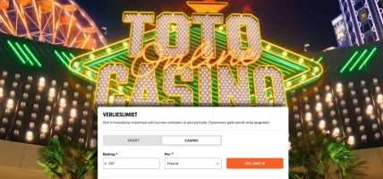 TOTO Casino verlieslimiet