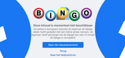 facebook bingo