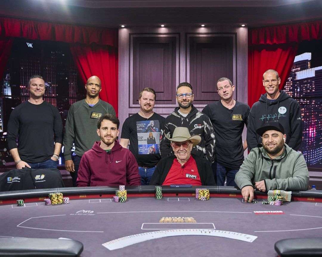 HSP High Stakes Poker Seizoen 9 Patrik Antonius, Phil Ivey, Tom Dwan, Doyle Brunson, James Bord, Koray Aldemir, Daniel Negreanu,