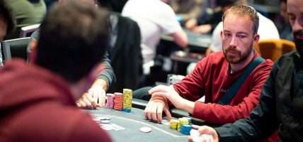 WSOPE Main Event Luuk Gieles was 1 van de Nederlanders die cashte