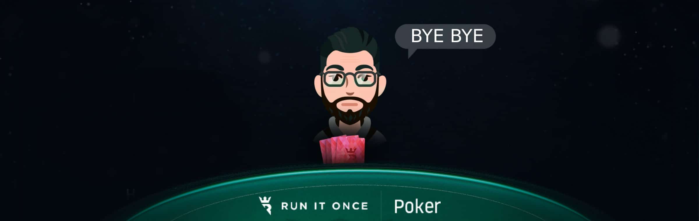 Run It Once Poker offline