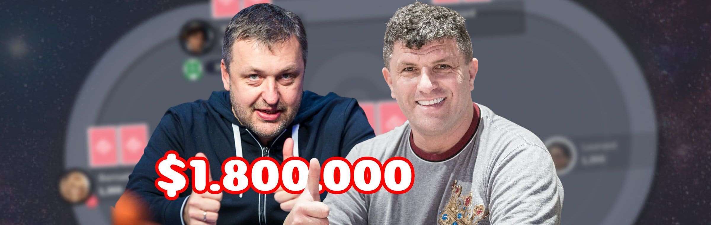 Tony G Leon Tsoukernik grootste grootste online pokerpot pot ooit