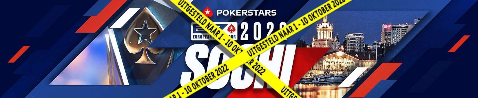 PokerStars EPT Sochi uitgesteld