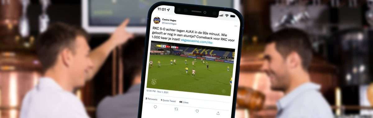 Kansspelautoriteit waarschuwing Twitter