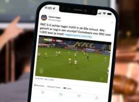 Kansspelautoriteit waarschuwing Twitter