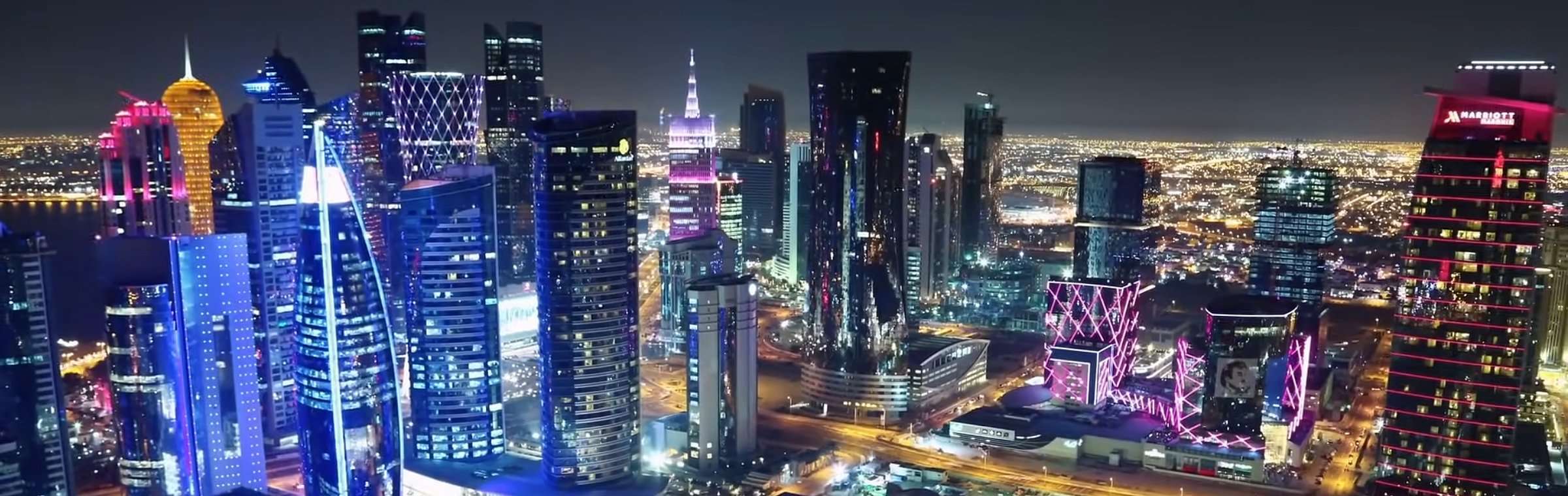 Lusail is een speelstad op het WK 2022 in Qatar