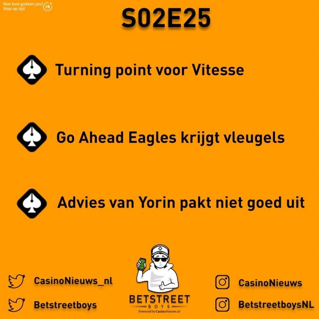 Betstreet Boys S2E25 onderwerpen