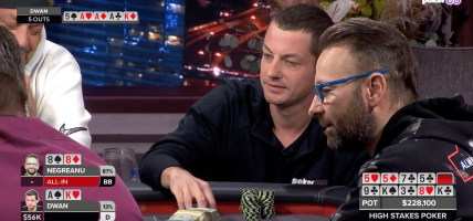 High Stakes Poker s09e02 s9e2 Tom Dwan Daniel Negreanu