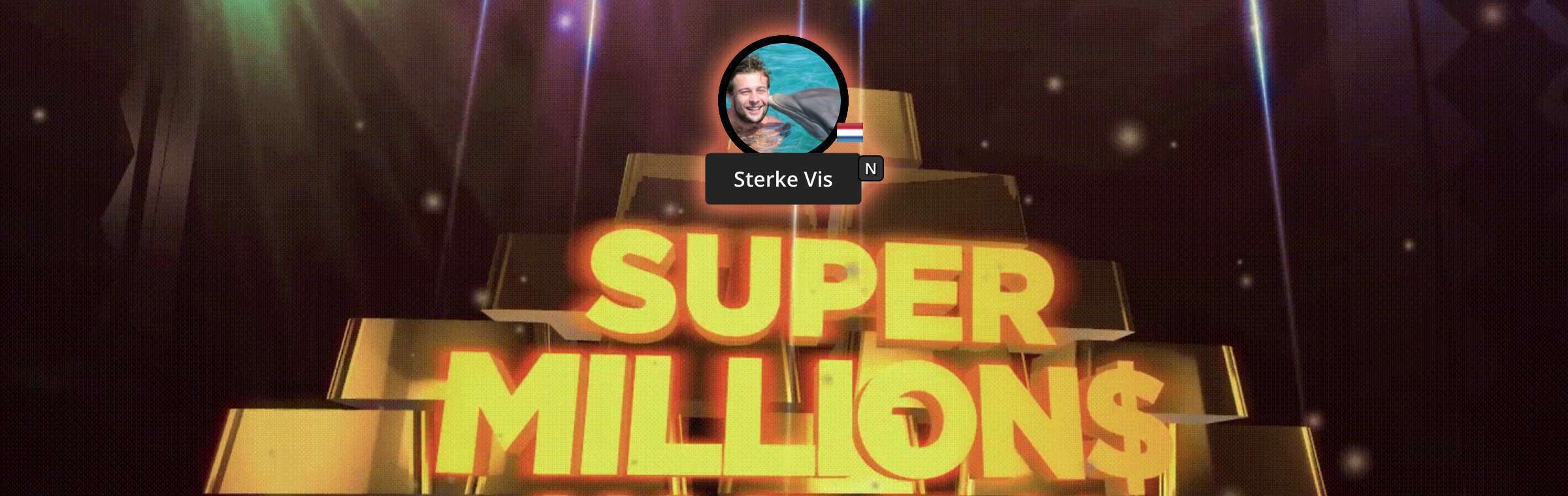 Super MILLION$ GGPoker Sterke Vis