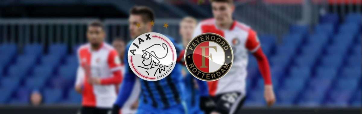 Wedden op Ajax Feyenoord bij de bookmakers