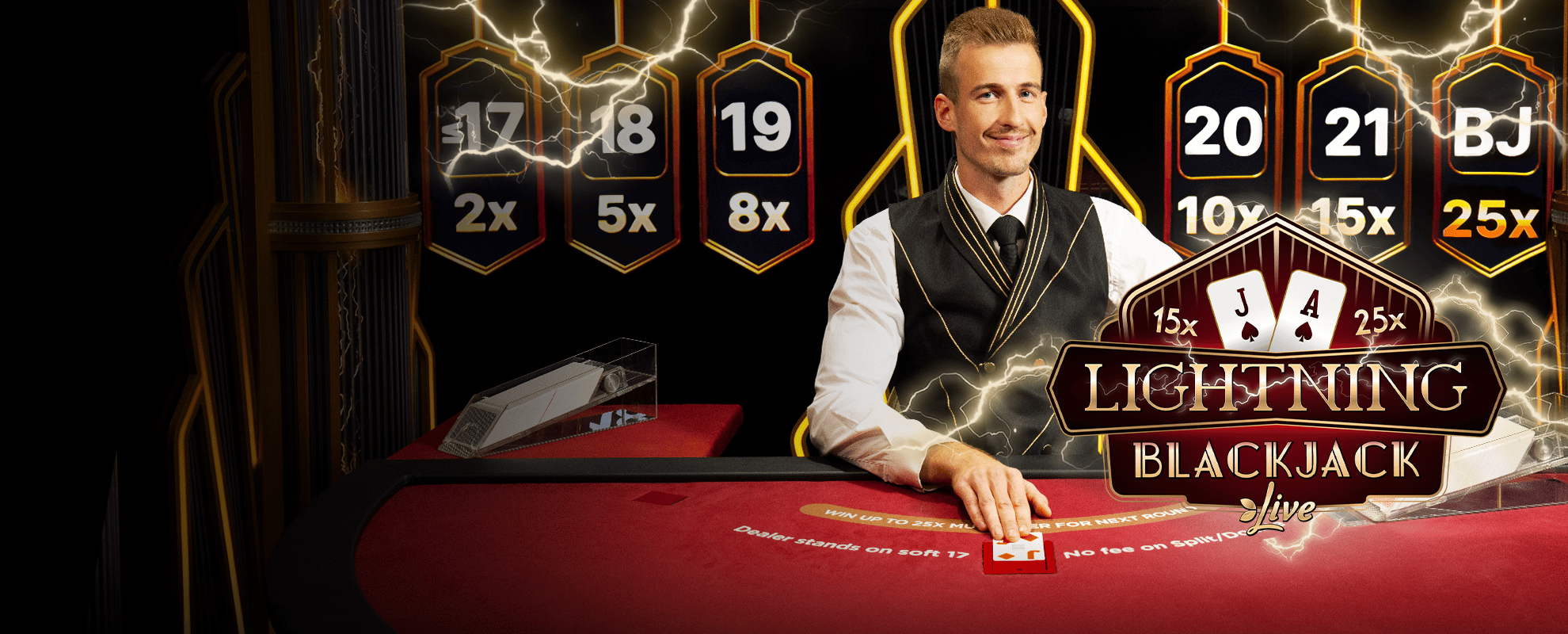 Lightning Blackjack Live