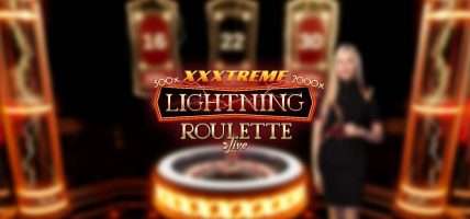 XXXtreme Lightning Roulette van Evolution