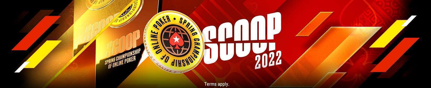 SCOOP 2022 schema PokerStars