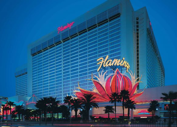 Flamingo casino Las Vegas te koop (foto via presskit Caesars Entertainment)