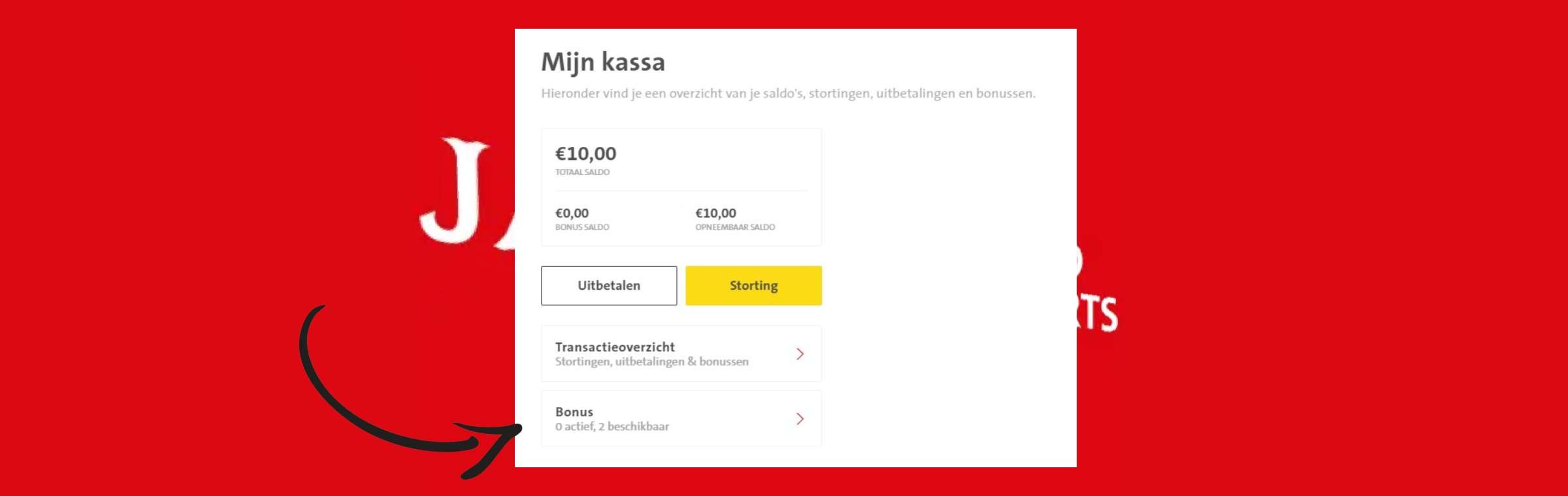 Jacks feyenoord bonus stap 2