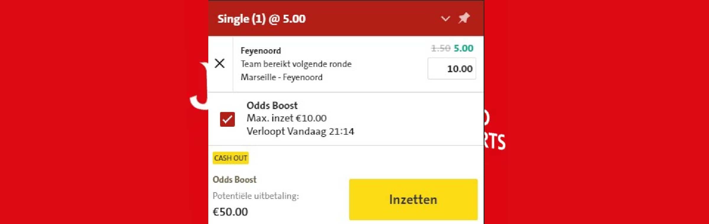 Jacks feyenoord bonus stap 7