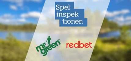 Spelinspektionen William Hill Redbet Mr Green boete