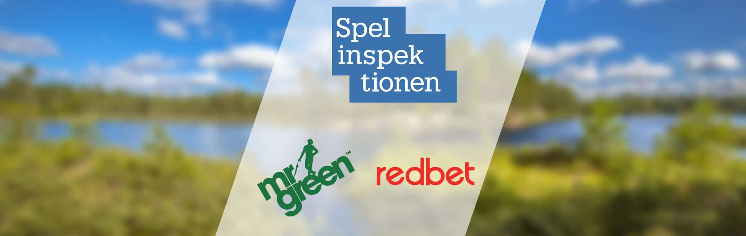 Spelinspektionen William Hill Redbet Mr Green boete