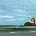 Circus gokbedrijven buitenreclames