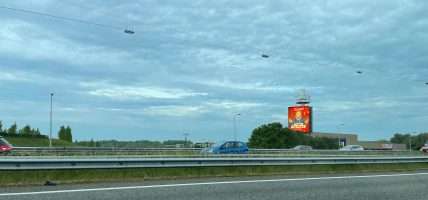 Circus gokbedrijven buitenreclames