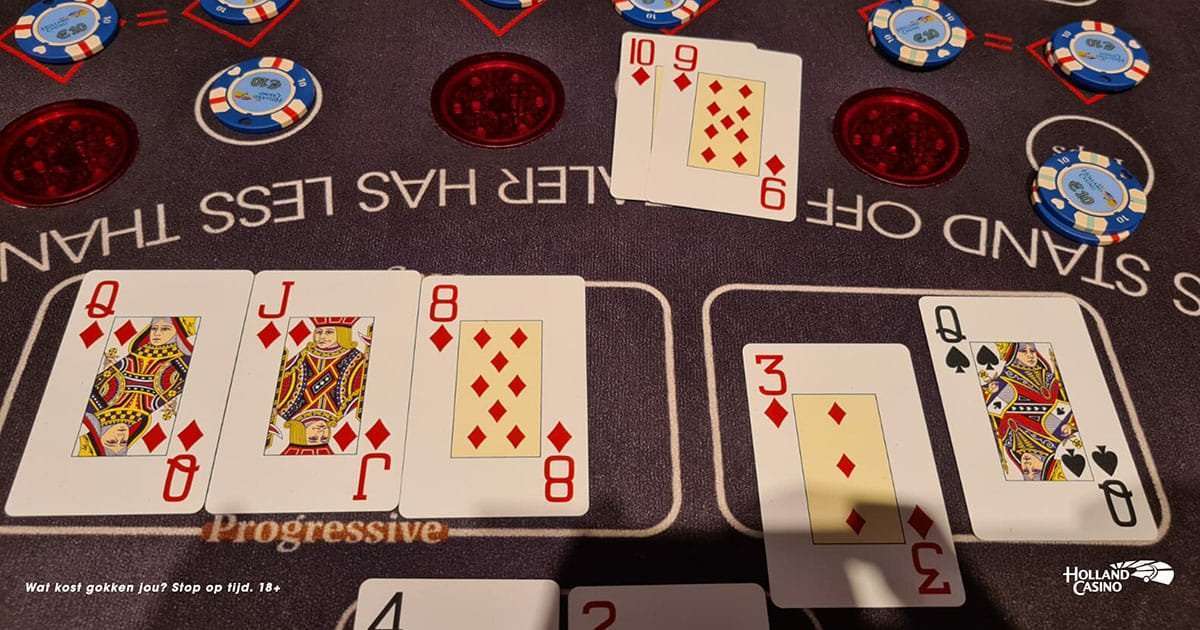 Holland Casino straight flush Ultimate Texas Hold'em