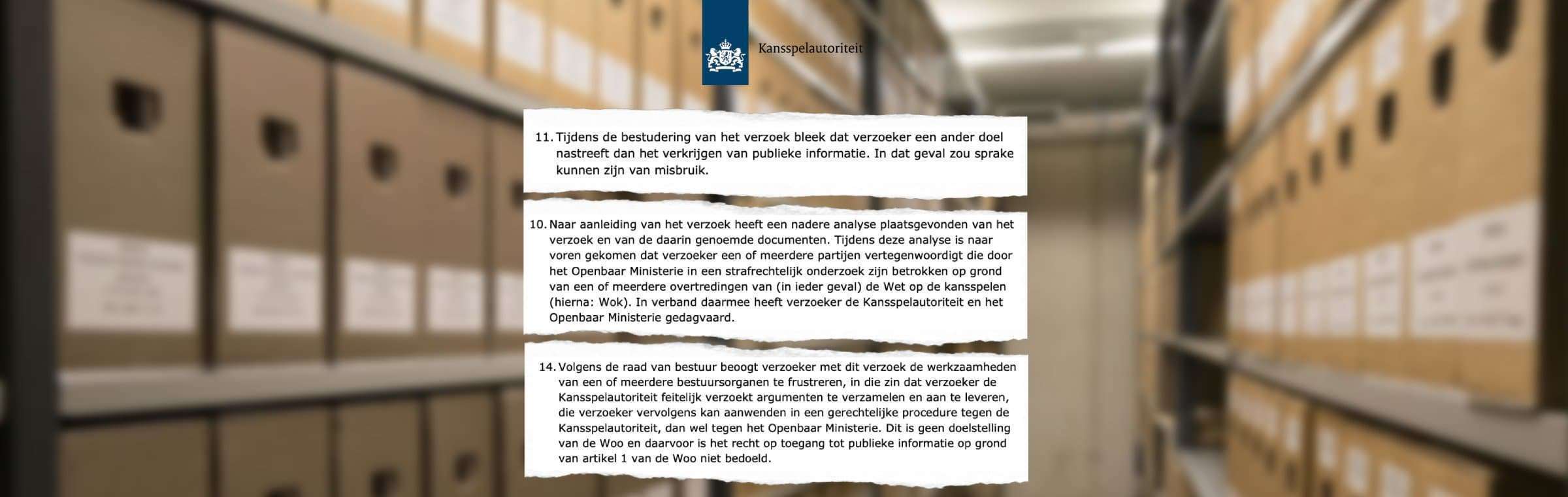 Ksa misbruik Wob
