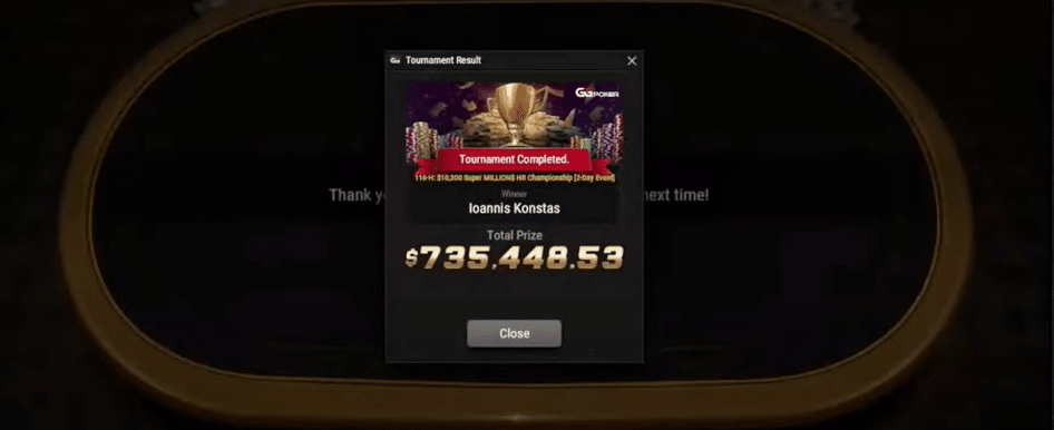 Ioannis Konstas Super MILLION$