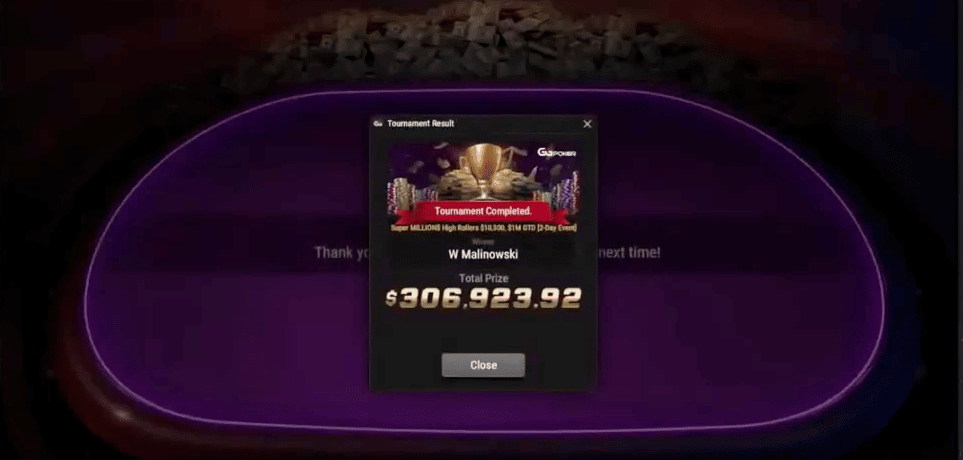 Wiktor Malinowski Super MILLION$