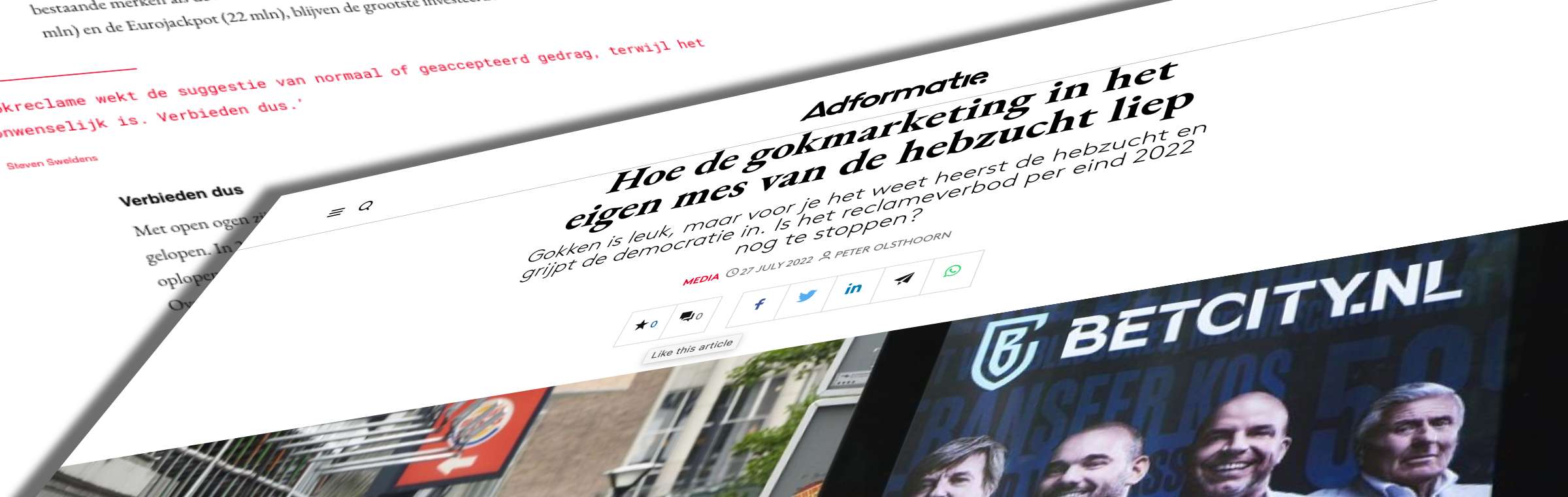 Adformatie artikel