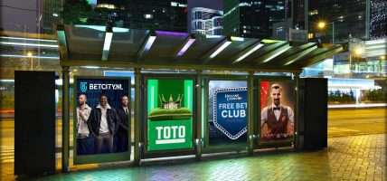 Billboards reclame online casino's buitenreclame gokbedrijven