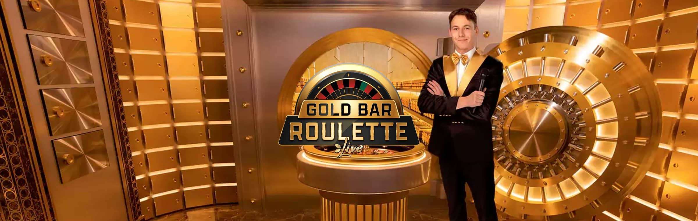 Gold Bar Roulette header