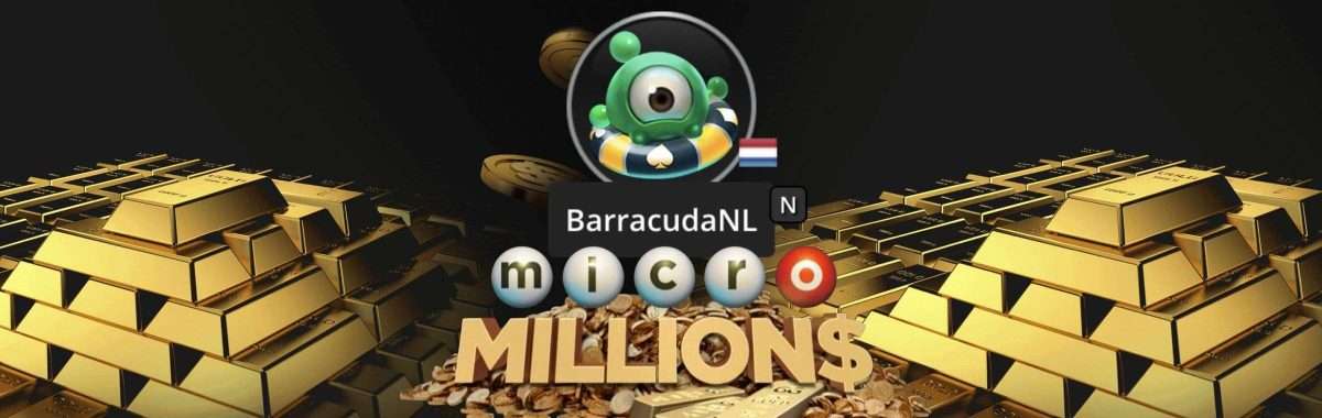 Nederlander “BarracudaNL” wint met $ 25 inzet $ 89,836 bij GGPoker MicroMilion$