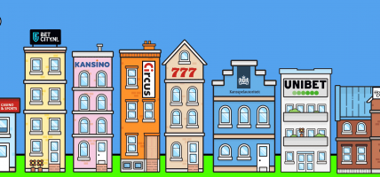 Online casino's in een straat via CasinoNieuws.nl PKI casino's