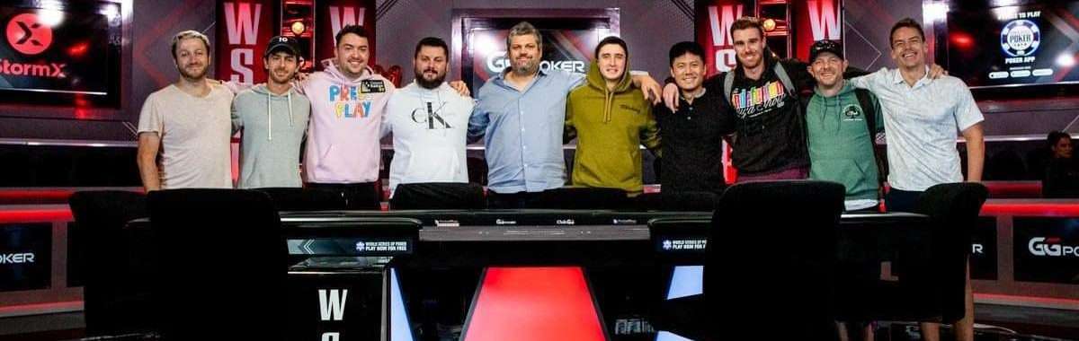 2022 WSOP Main Event finaletafel