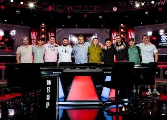 2022 WSOP Main Event finaletafel