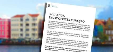 Curaçao uitnodiging trustsector trustkantoren