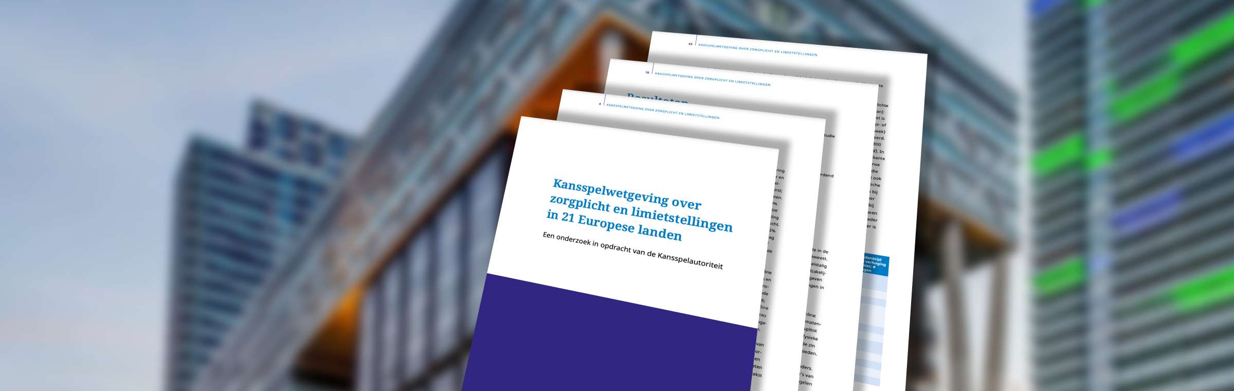 Kansspelautoriteit onderzoek speellimieten