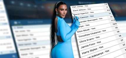 Kardashian vriend bookmakers