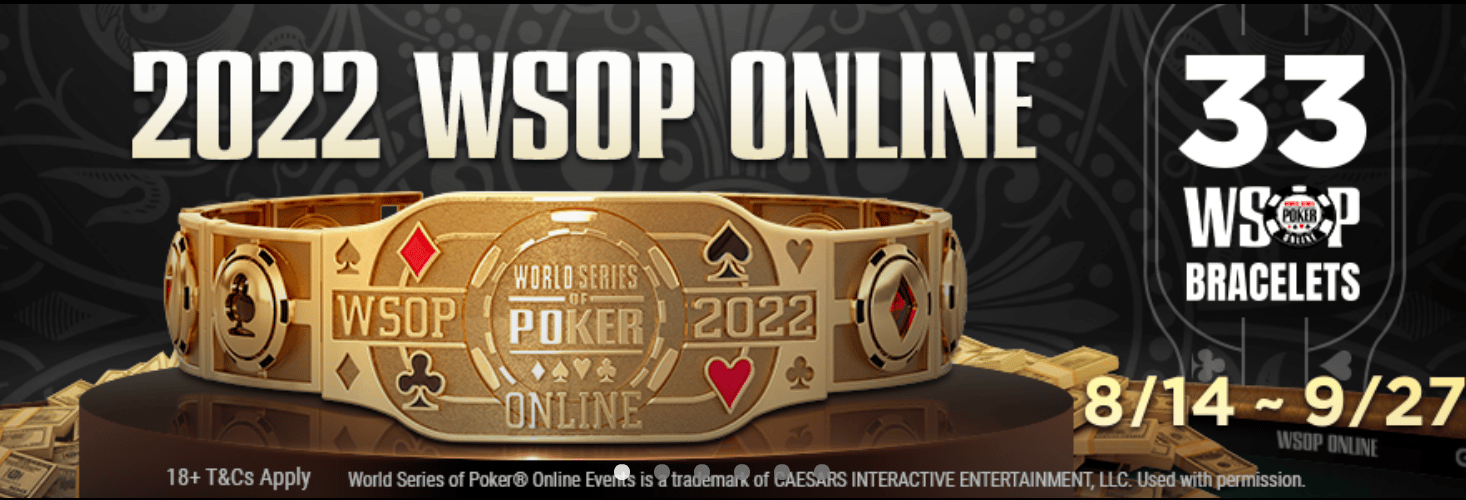 2022 WSOP Online
