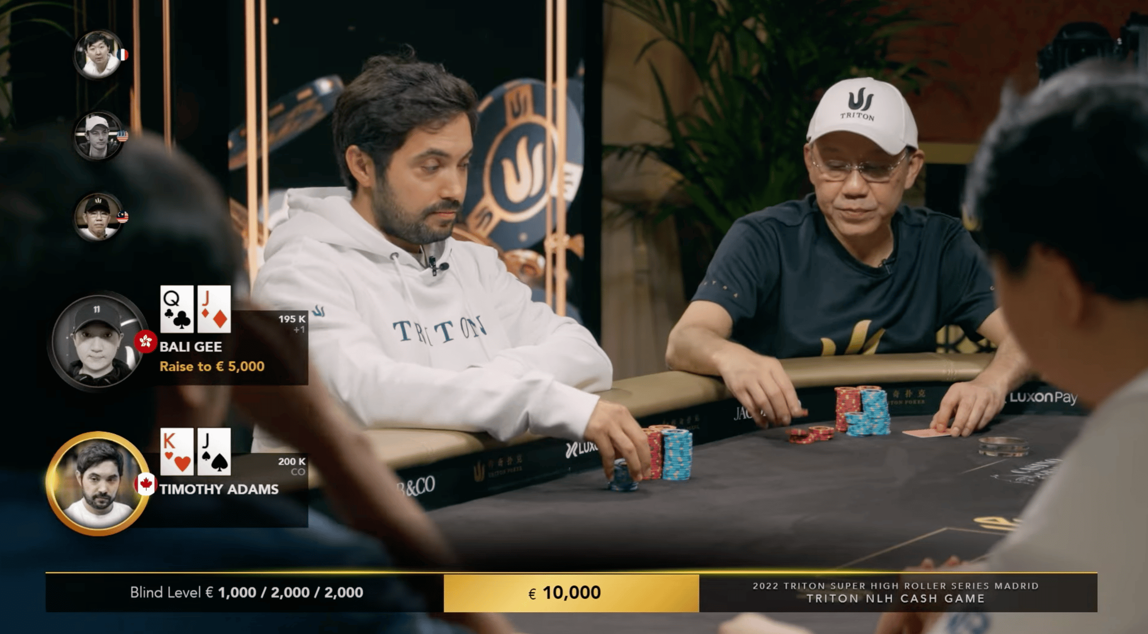 Triton Poker Madrid cashgame