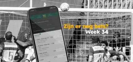 Zijn er nog bets - week 34