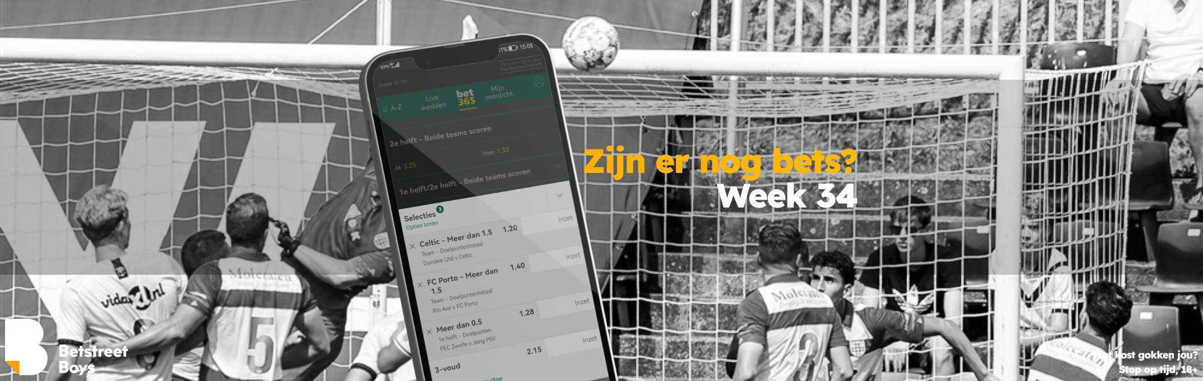 Zijn er nog bets - week 34