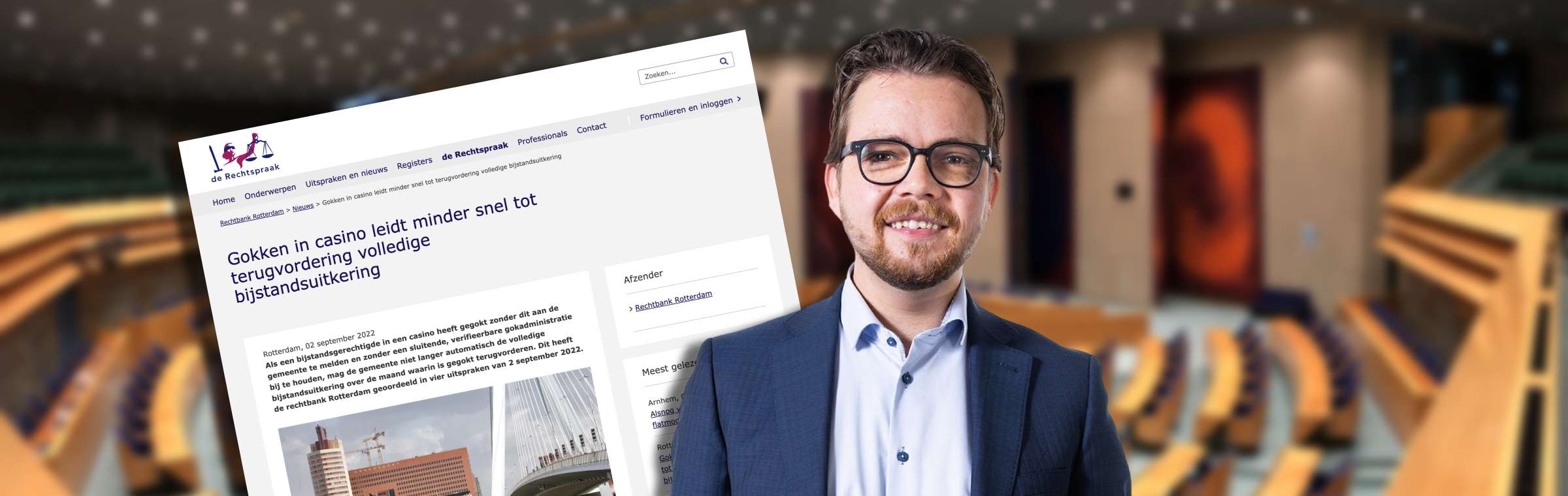 De Kort bijstandsuitkering gokken