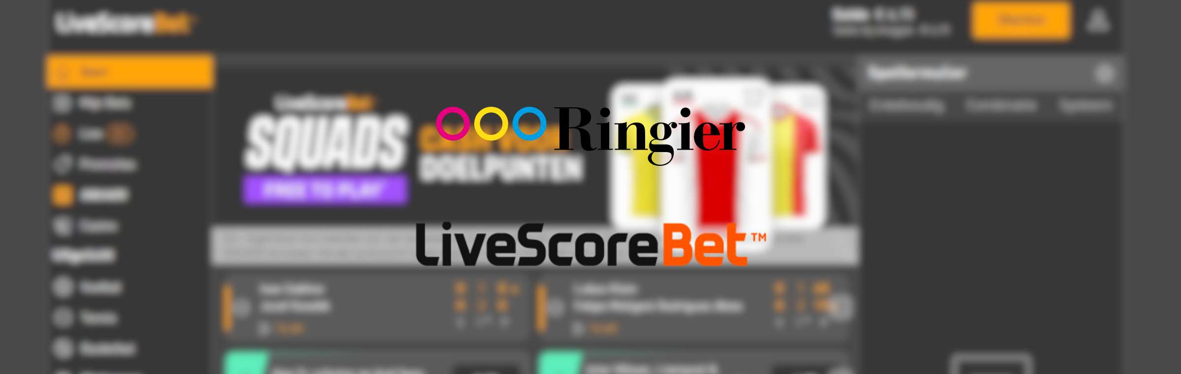 LiveScore Bet investering