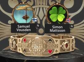 Finaletafel WSOP Online Main Event